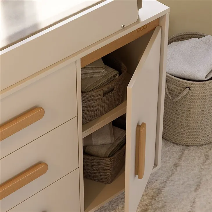 3 Drawer Dresser With Changing Tray factory