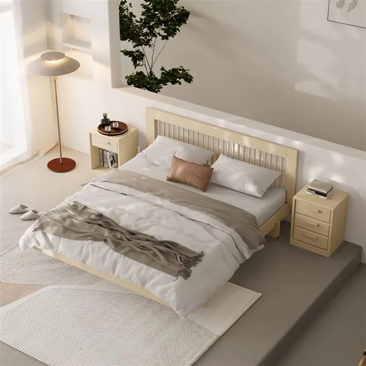 Wooden King Size Bed Frame high quality