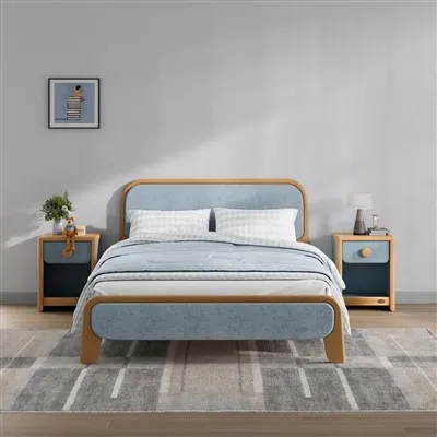 キッズ木製ベッド